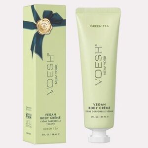 NWT VOESH Green Tea 3 Oz. Vegan Body Creme Lotion